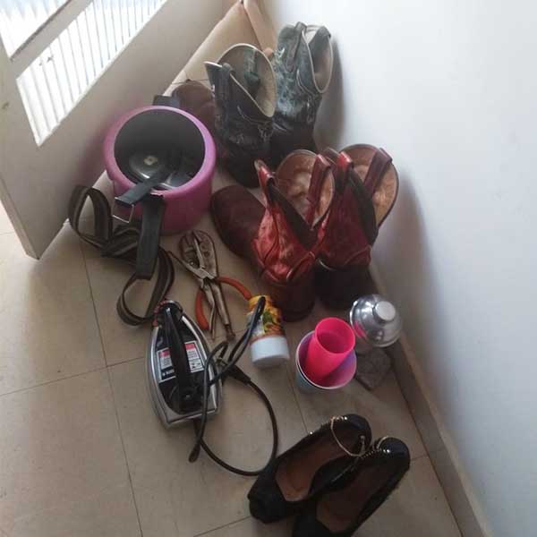 Homem é preso após ser flagrado com objetos furtados de residência