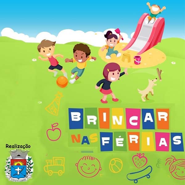 Departamento de Educação realiza Projeto Brincar nas Férias de 15 a 26 de janeiro