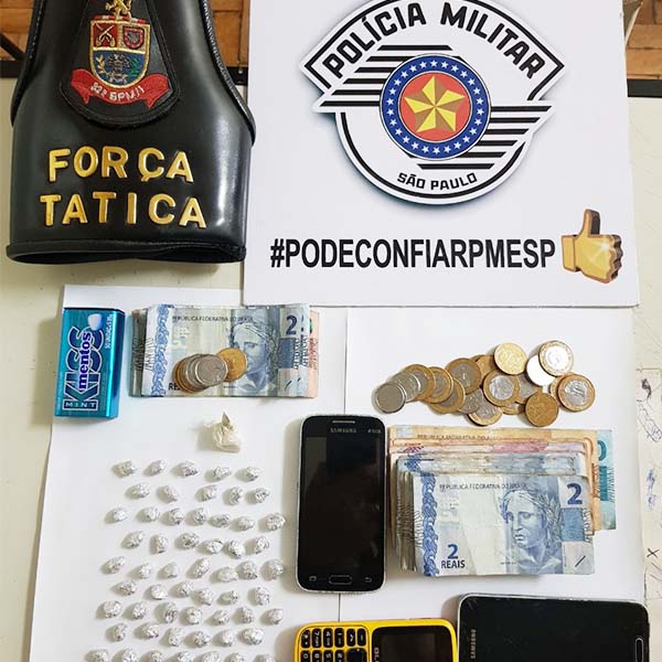 Jovem vai parar na cadeia após PM encontrar drogas em imóvel da Vila Nova