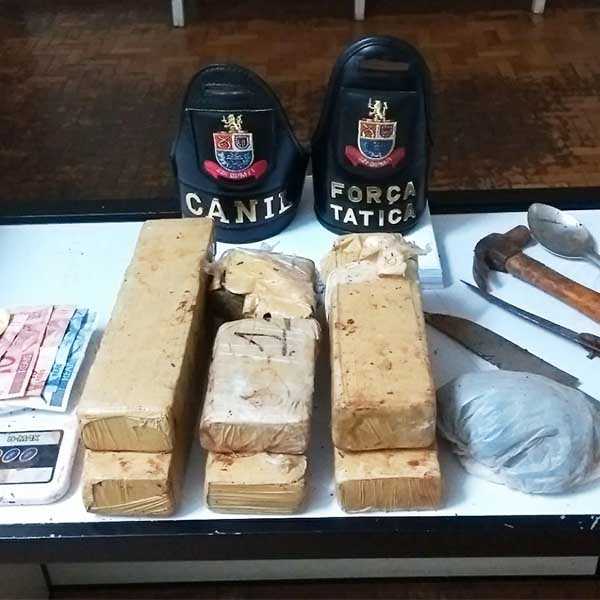 Aniversariante é preso após PM encontrar 5 kg de maconha na Barra Funda
