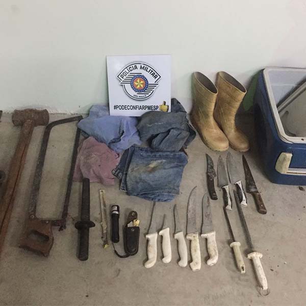 Caseiros são presos após furtarem e abaterem gado em Paraguaçu Paulista