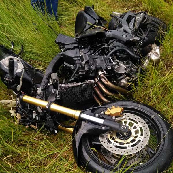 Paraguaçuense tem parte de perna amputada após acidente de trânsito