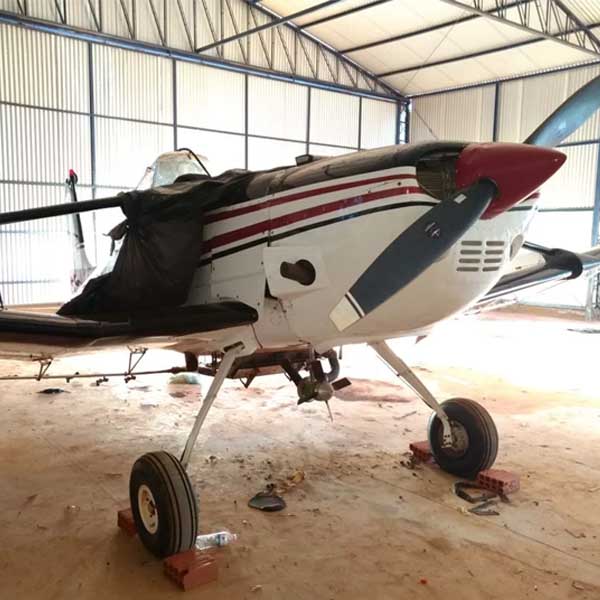 'Operação Voo Cego' da PF investiga apreensão de avião com quase 1 tonelada de maconha