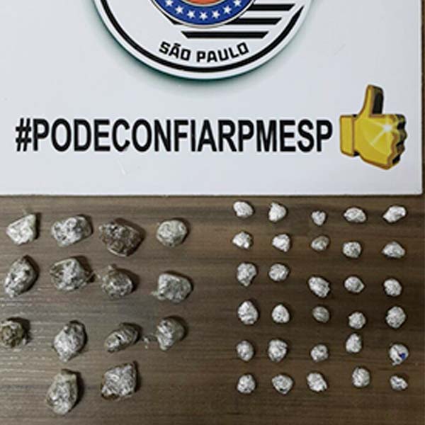 Homem esconde drogas em carro e namorada acaba detida pela PM em Paraguaçu Paulista