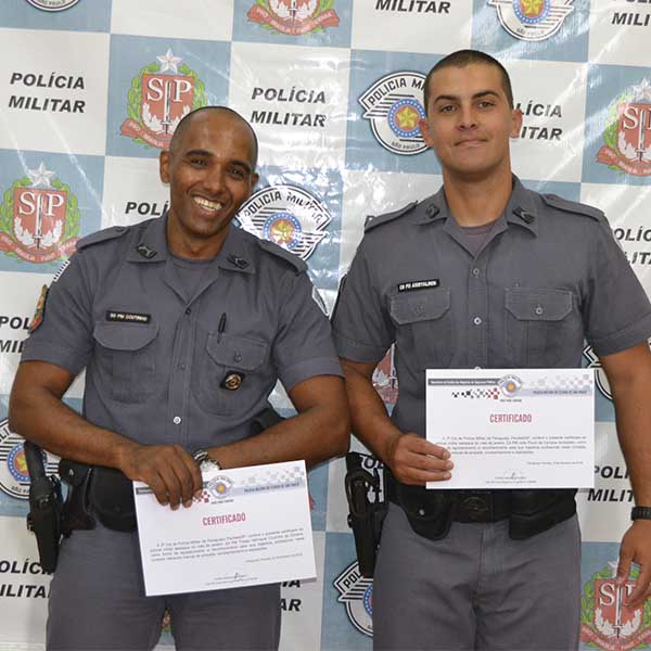 Equipe policial é destaque do mês de janeiro na área da 2ª Cia PM e recebe homenagem