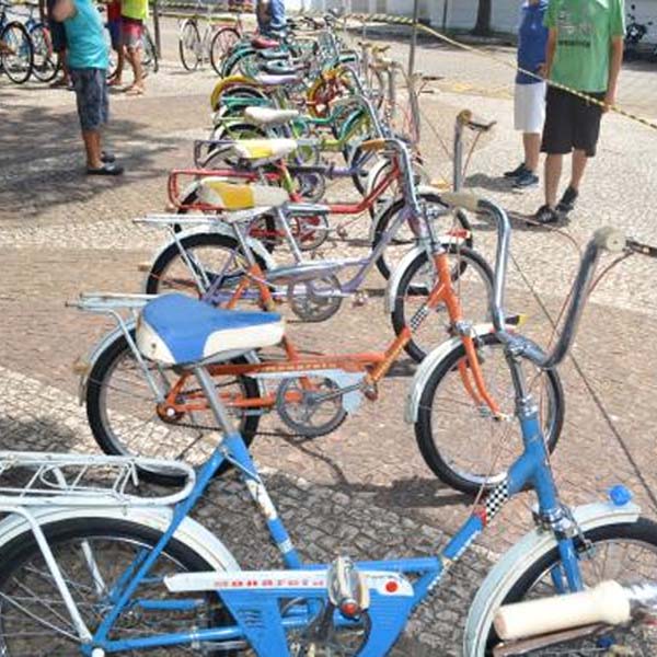 Exposição de bicicletas antigas acontece neste domingo em Paraguaçu Paulista