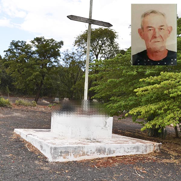 Idoso é encontrado morto sobre cruzeiro do cemitério de Conceição de Monte Alegre