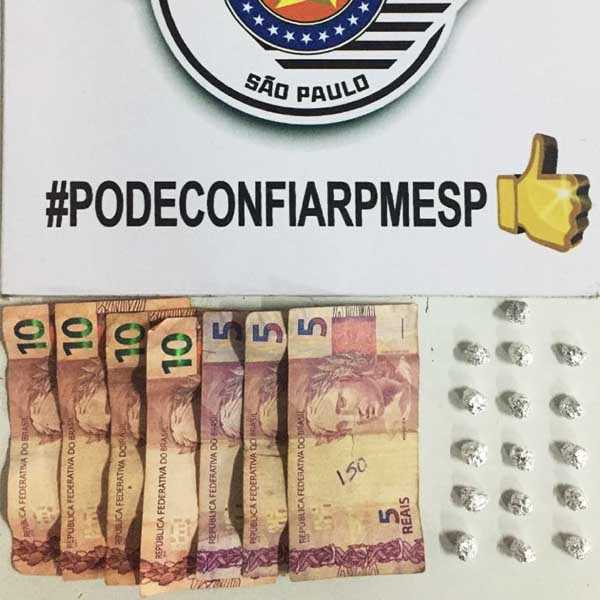 Após PM apreender várias porções de crack, adolescentes vão parar na cadeia