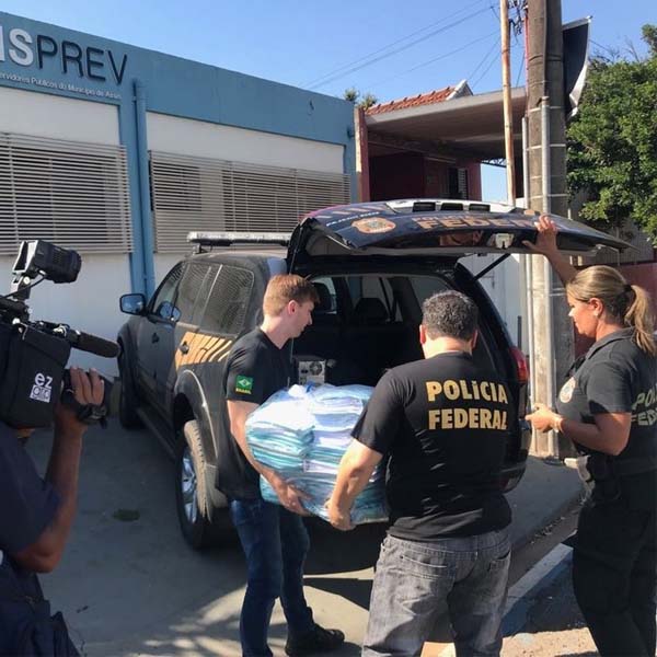 PF cumpre mandados de busca e apreensão em Instituto de Previdência em Assis