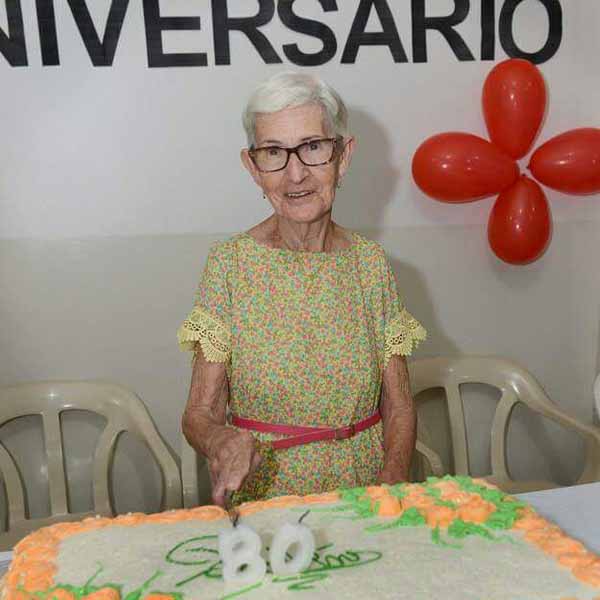 Amância Sanches completa 80 aninhos