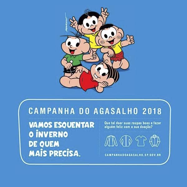 Campanha do Agasalho: É Tempo de Doar!