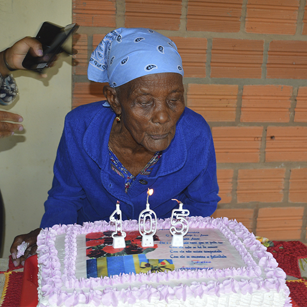 Moradora de Lutécia completa 105 anos de idade e se torna a pessoa mais idosa da cidade