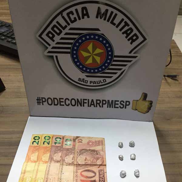 Ciclista é preso com pedras de crack na Vila Marim