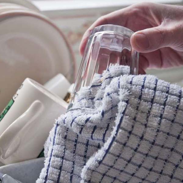 Seu pano de prato pode conter bactérias ligadas à intoxicação alimentar