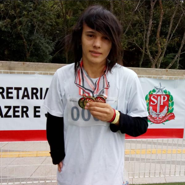 Aluno do 'GEP' conquista medalhas de ouro e prata nos Jogos Escolares Paralímpicos