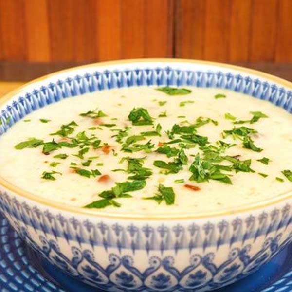Sopa de mandioquinha