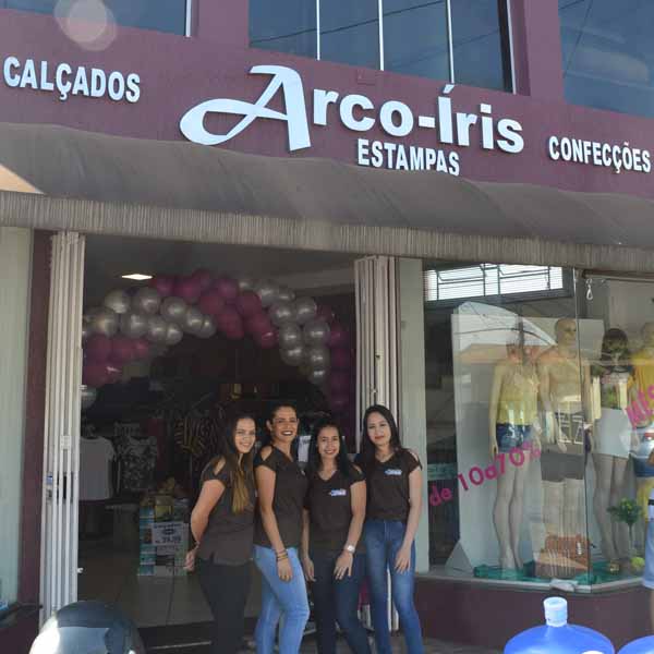 Arco Íris Estampas e Confecções comemora 12 anos