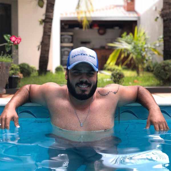 André Lopes recebe os parabéns pela chegada de mais um aniversário