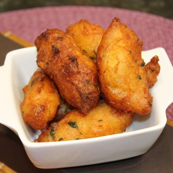 Bolinho de espinafre
