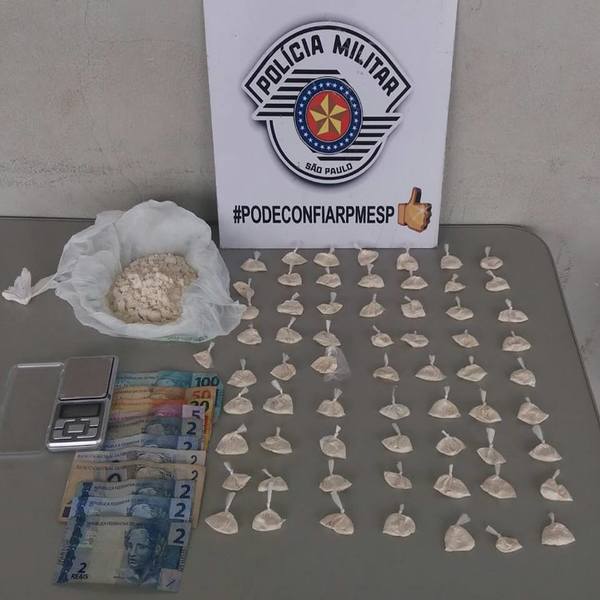 Dois homens são presos por tráfico de drogas em Assis