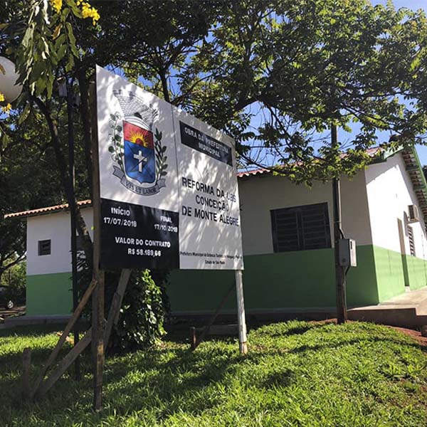 Conceição do Monte Alegre recebe Unidade Básica de Saúde totalmente reformada