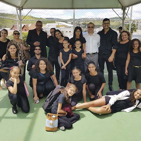 Orquestra Jovem de Paraguaçu Paulista se apresenta em Poços de Caldas (MG)