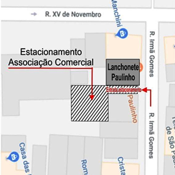 ACE abre vagas de estacionamento para associados