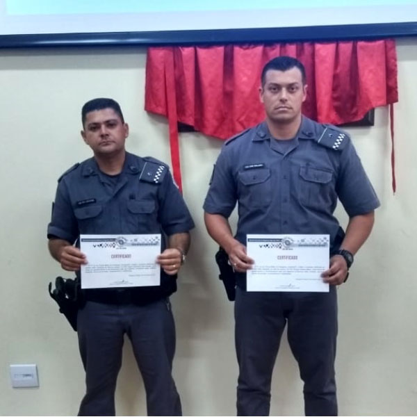 Equipe de Radiopatrulhamento é homenageada após êxito em ocorrência de roubo