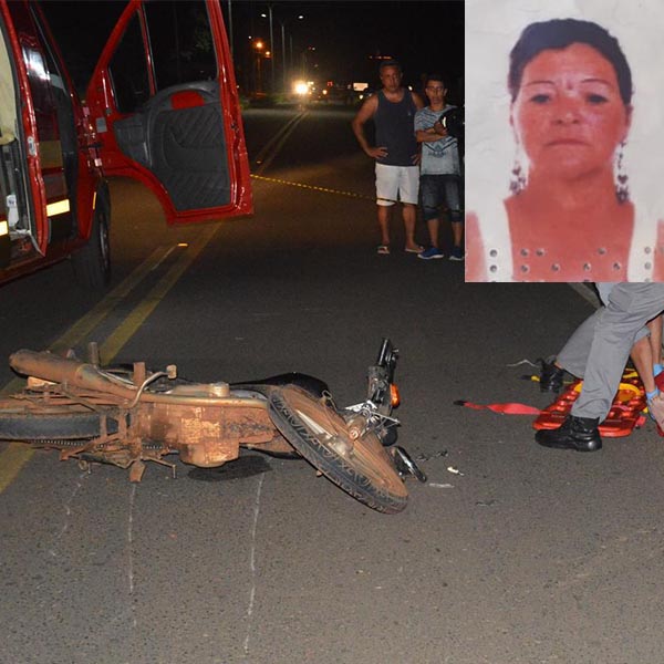 Mulher morre após ser atropelada na Av. Sete de Setembro, em Paraguaçu