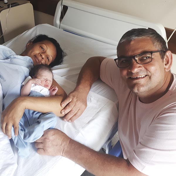 Matheus Henrique é o primeiro bebê a nascer em Paraguaçu Paulista em 2019