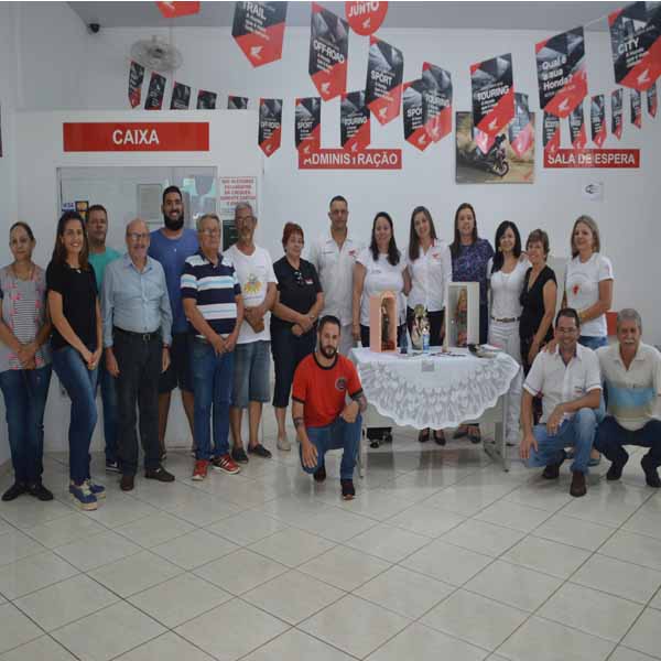 Hiper Moto recebe o terço empresarial