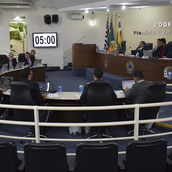 Vereadores apresentam 41 indicações durante Sessão Ordinária