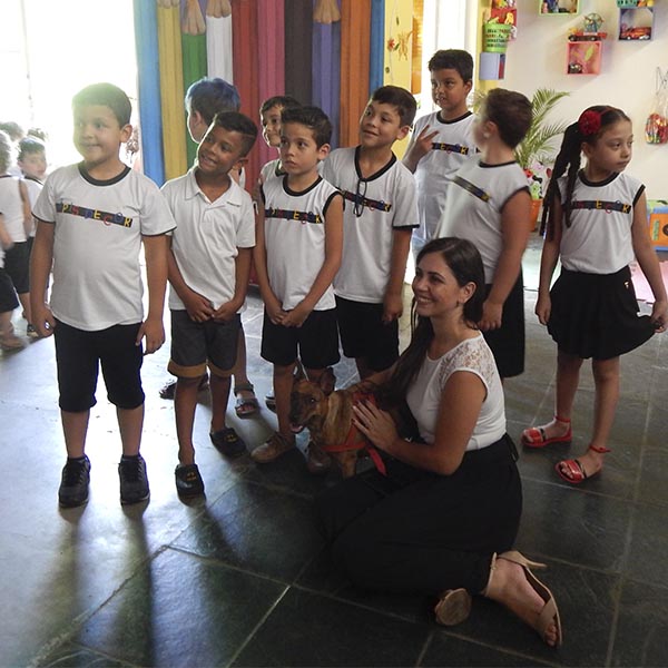 Projeto leva conscientização sobre a causa animal para as escolas
