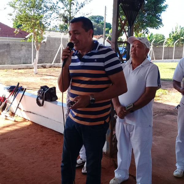 Presidente da Câmara prestigia 25ª Taça Paraguaçu Paulista de Gateball