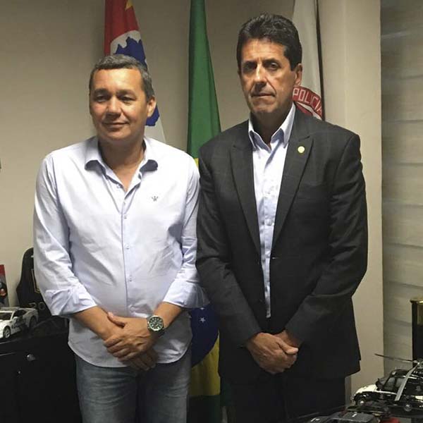 Presidente da Câmara e Prefeita Almira buscam recursos para o município