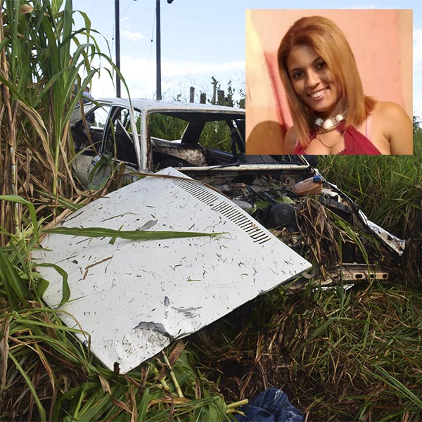 Mulher morre após veículo dirigido por motorista embriagado capotar, em Paraguaçu