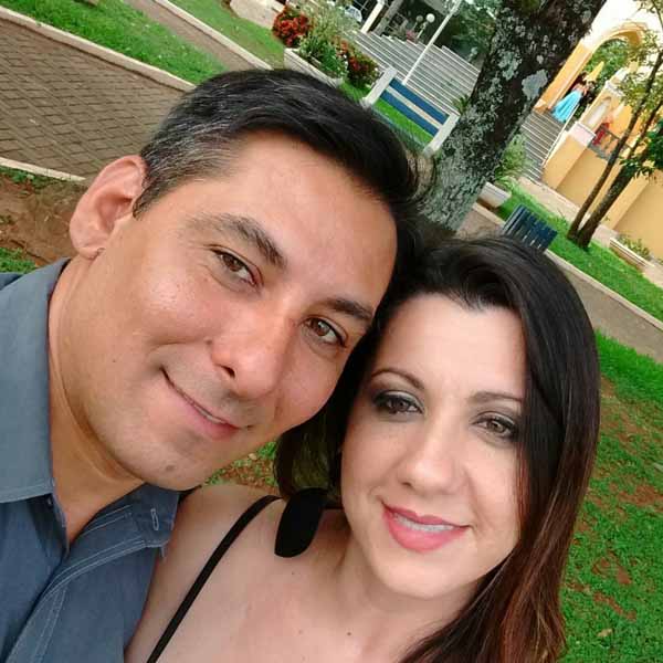 Noel e Vanessa comemoram bodas de Marfim