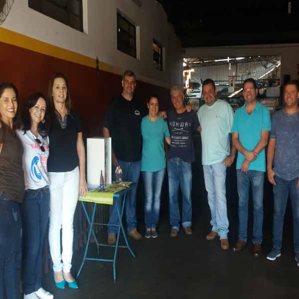Anderson Auto Peças e Mecânica recebe o terço empresarial