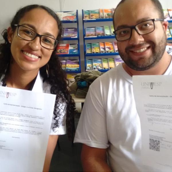 Alunos de Pedagogia e Matemática da Univesp fazem estágio na Educação de Paraguaçu