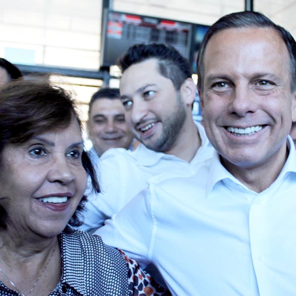 Prefeita Almira acompanha governador Doria em visita à região
