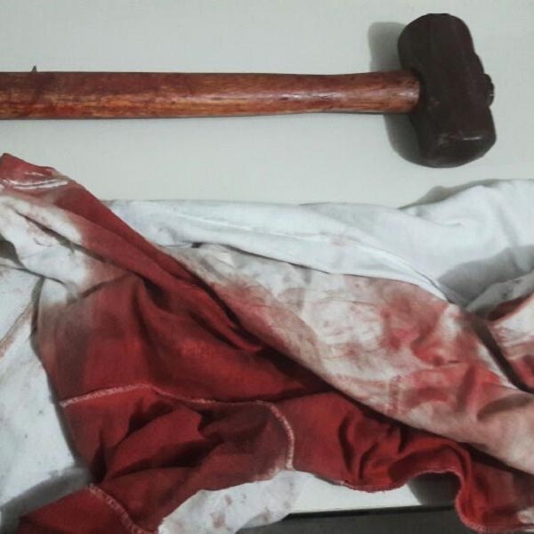 Homem desfere golpes de marreta na namorada em Paraguaçu Paulista