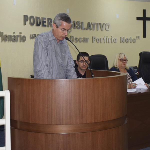 Diretor do IMSS fala sobre as atividades do Instituto na Câmara de Vereadores