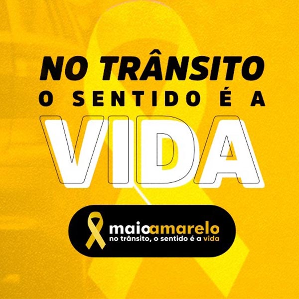 Guarda Municipal desenvolve projeto com alunos da rede municipal de educação sobre o Maio Amarelo