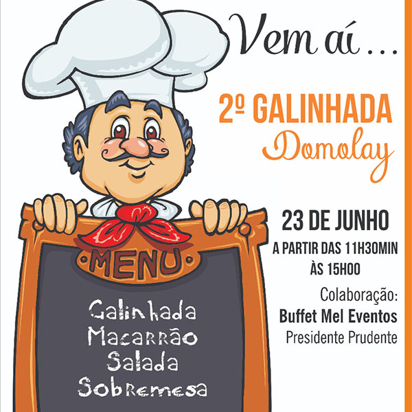 2ª Galinhada Beneficente está com convites à venda