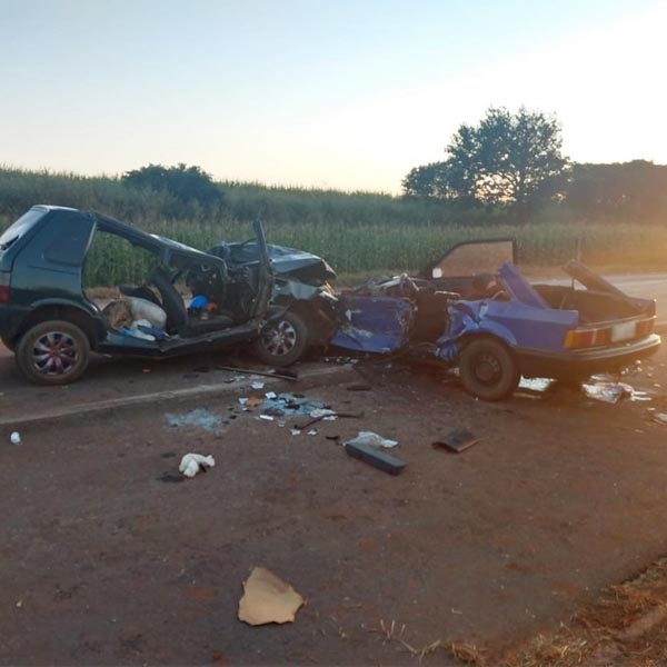 Batida entre carros e caminhão deixa 4 mortos e 5 feridos na Rodovia Jorge Bassil Dower
