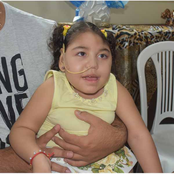 Valentina Vitória comemora mais um aniversário.