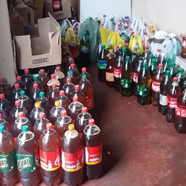 Meio Ambiente de Paraguaçu arrecada 1.500 litros de óleo sujo, 400 a mais que no mês anterior