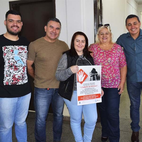 Câmara promove palestra na próxima quinta-feira em alusão ao Dia Internacional de Combate às Drogas