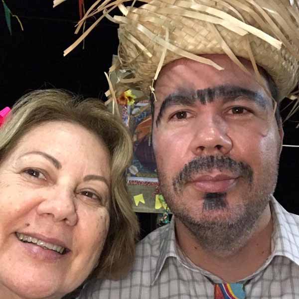 Arraiá da família Brusck só foi festa