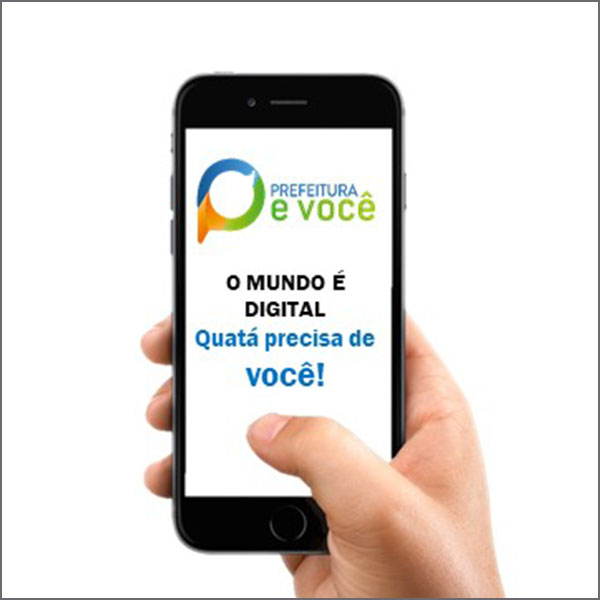 Quatá prepara lançamento do aplicativo 'Prefeitura e Você'